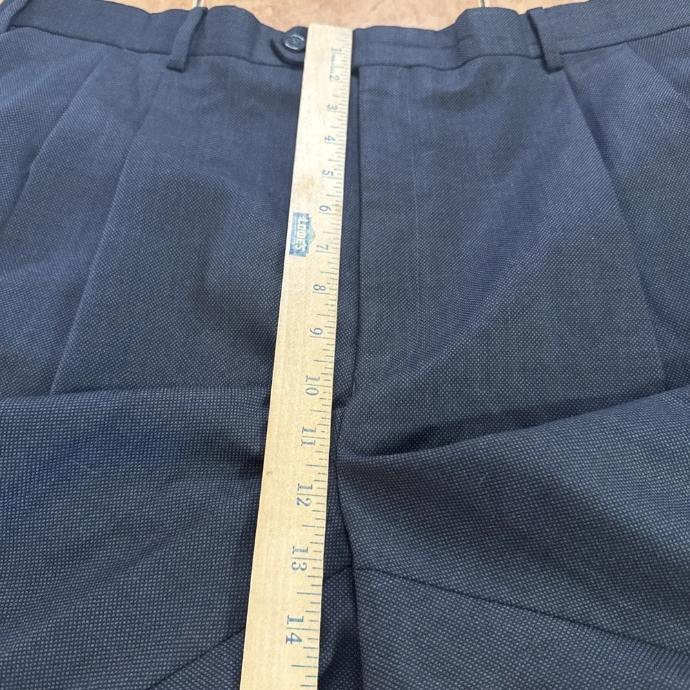 Jos A Bank Signature Gold 2 Piece Gray Birdseye Wool Suit 44XL Pants 40 x 34